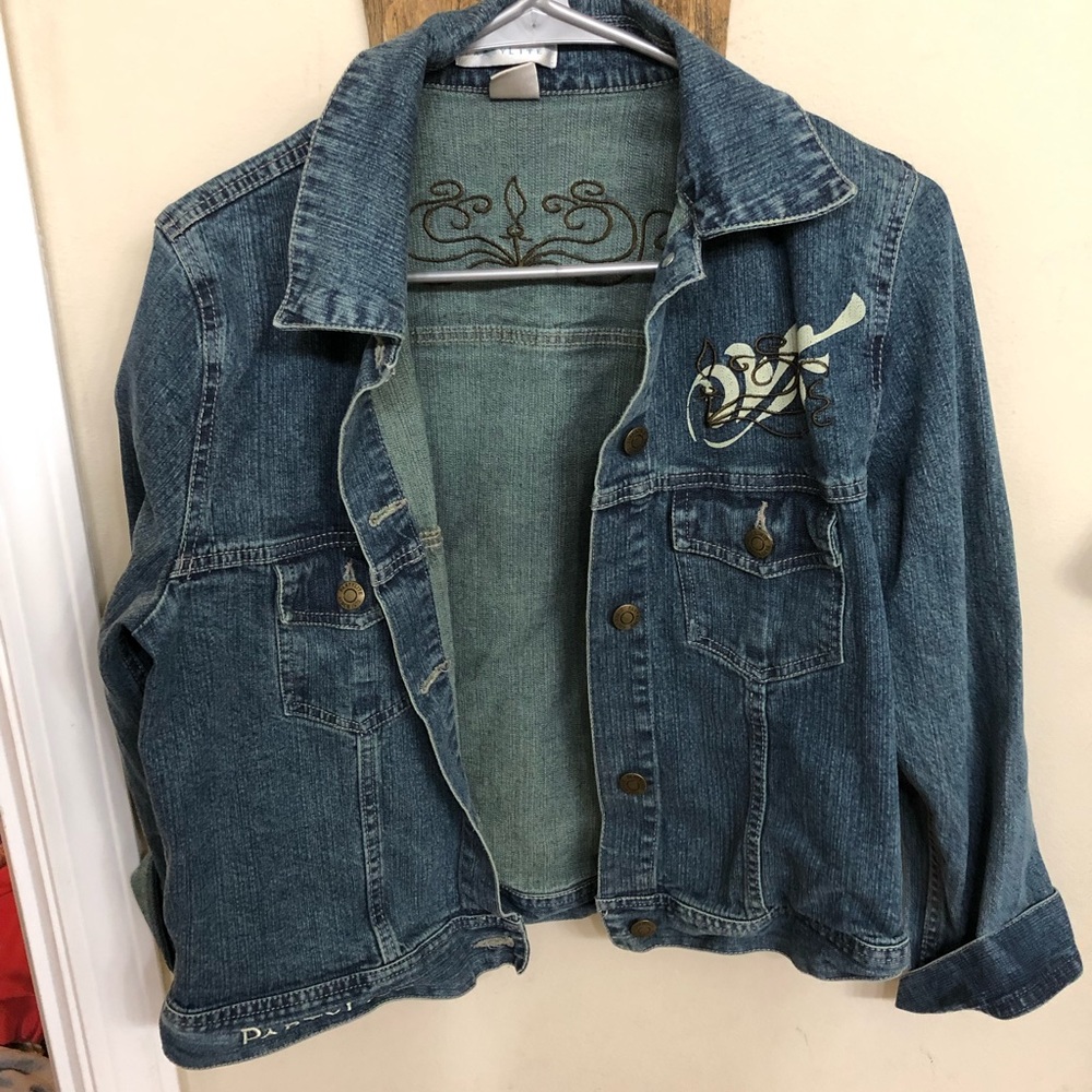 Vintage PartyLite Jean jacket small